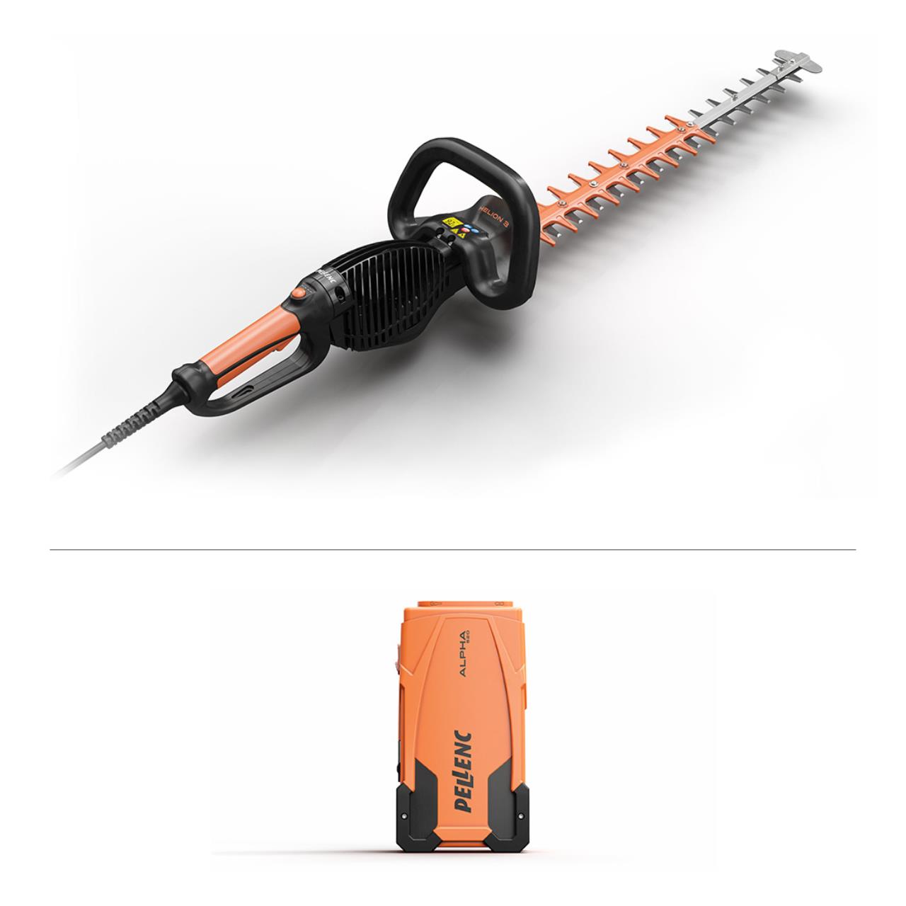 Akku-Heckenschere HELION 3 Paket - inkl. Akku ALPHA 520